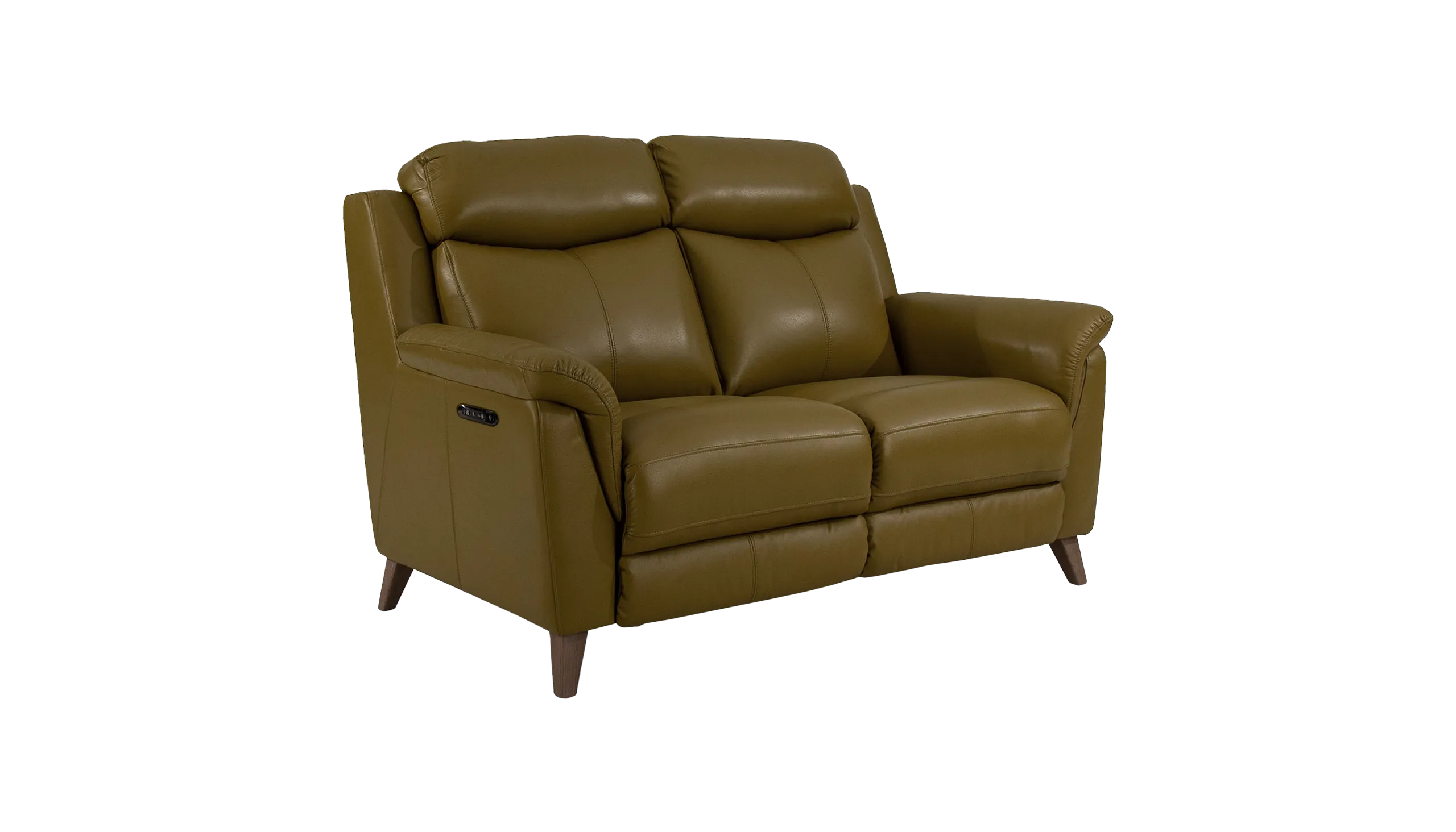 Sienna 2 Seater Power Recliner Sofa in Leather