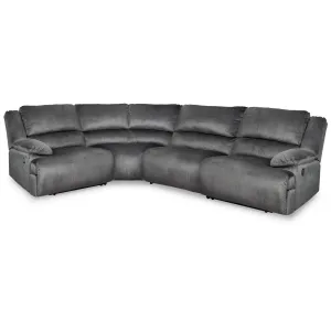 Signature Design by Ashley Clonmel Reclining Fabric 4 pc Sectional 3650540/3650577/3650546/3650541