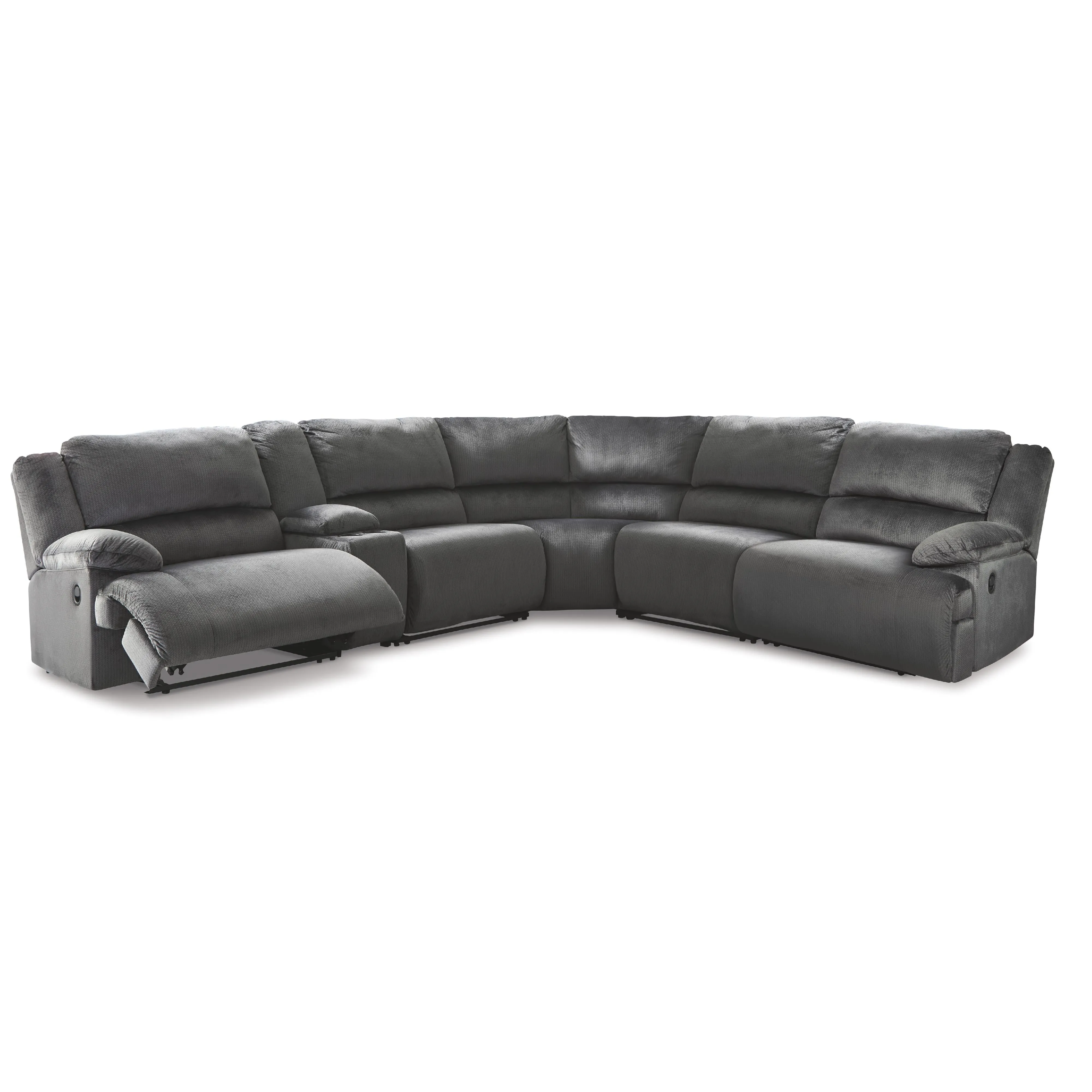 Signature Design by Ashley Clonmel Reclining Fabric 6 pc Sectional 3650519/3650540/3650541/3650546/3650557/3650577