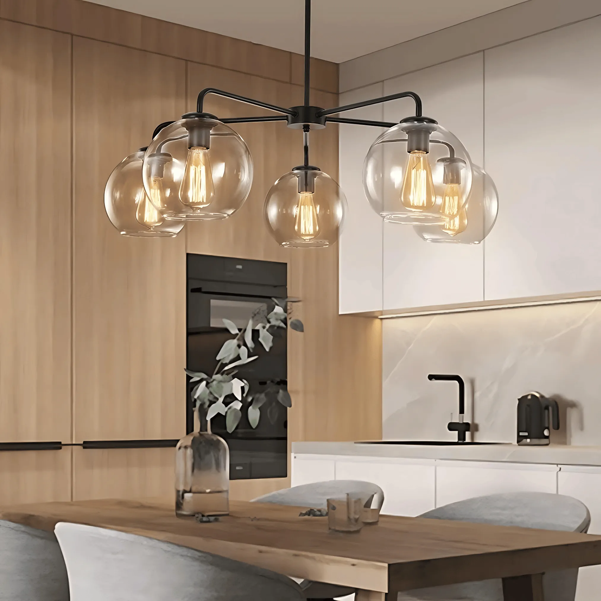 Sortland - Chandelier Elegant LED Lighting