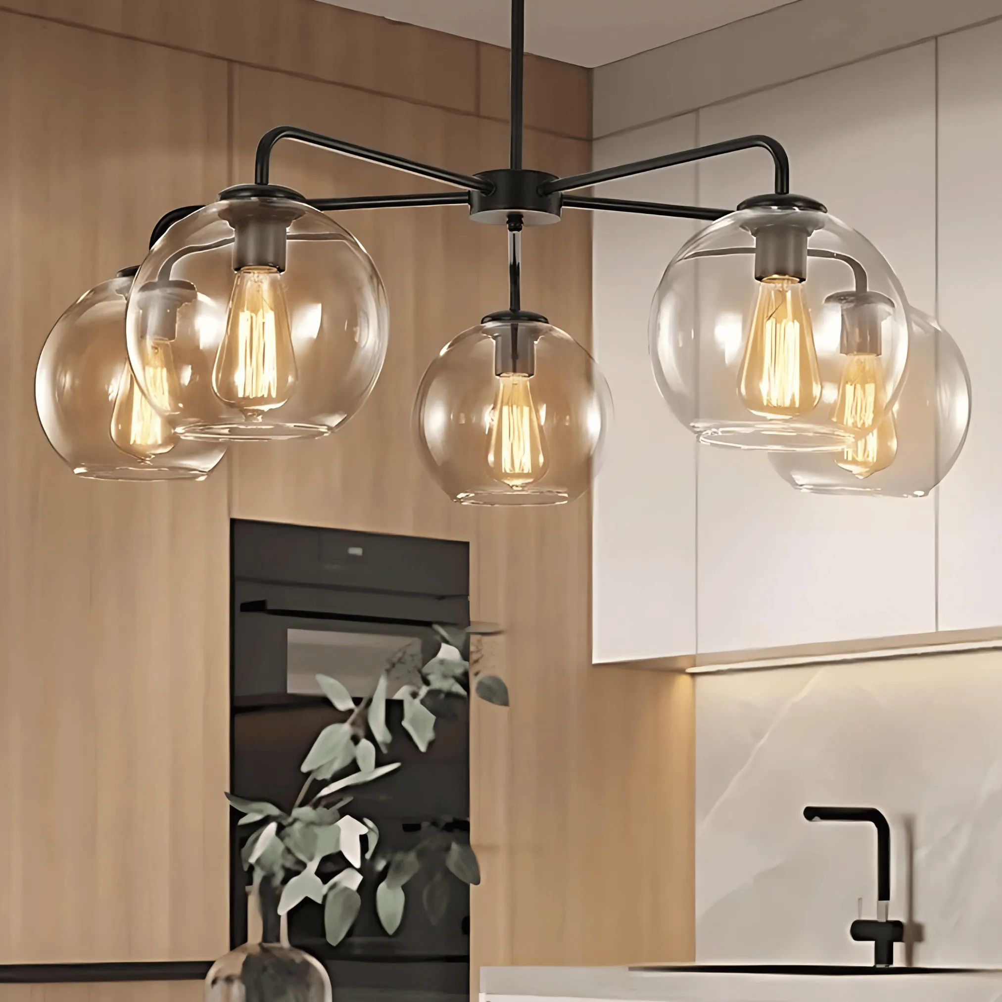 Sortland - Chandelier Elegant LED Lighting
