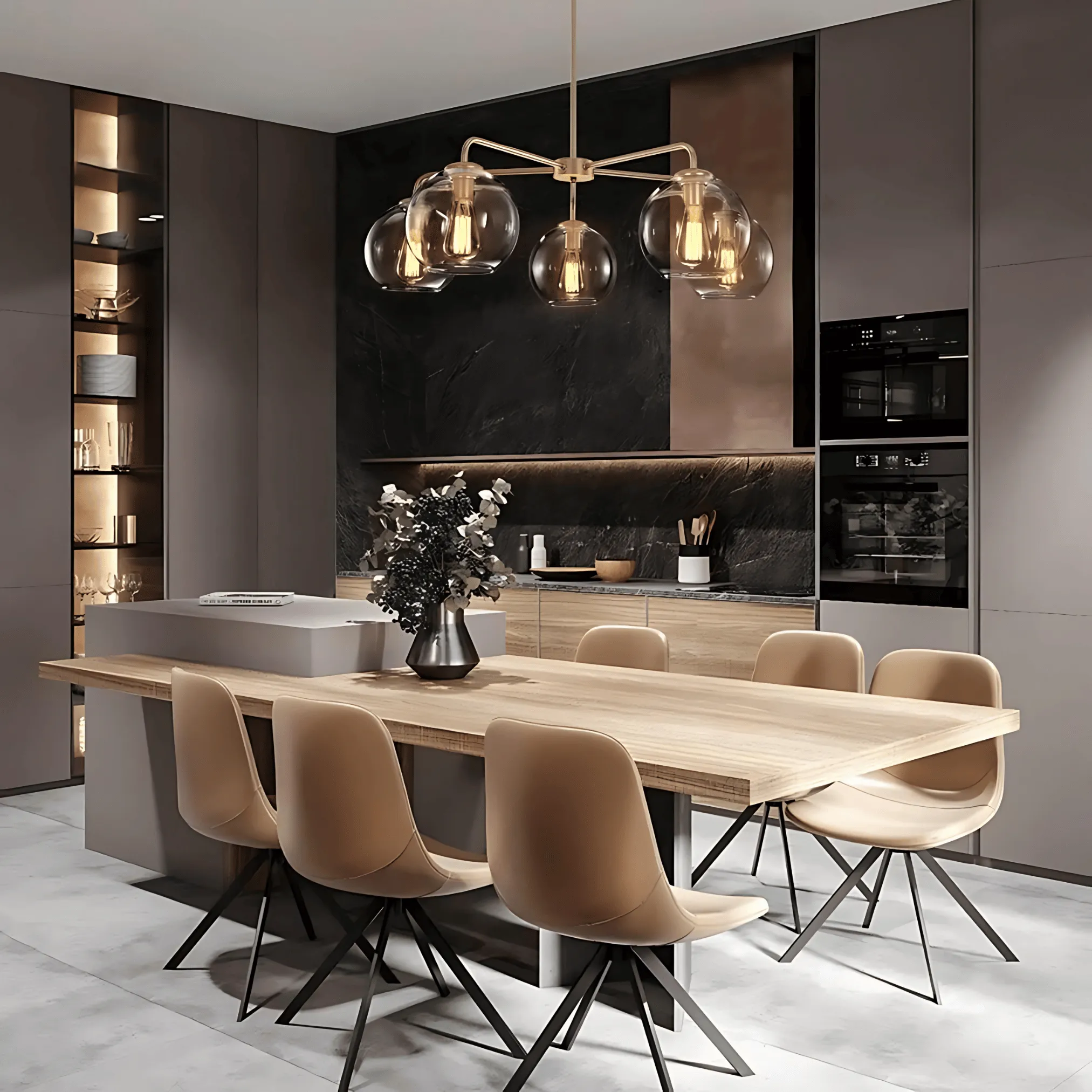 Sortland - Chandelier Elegant LED Lighting