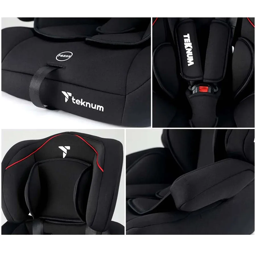 Teknum Nova Car Seat Group 1/2/3 (Black)