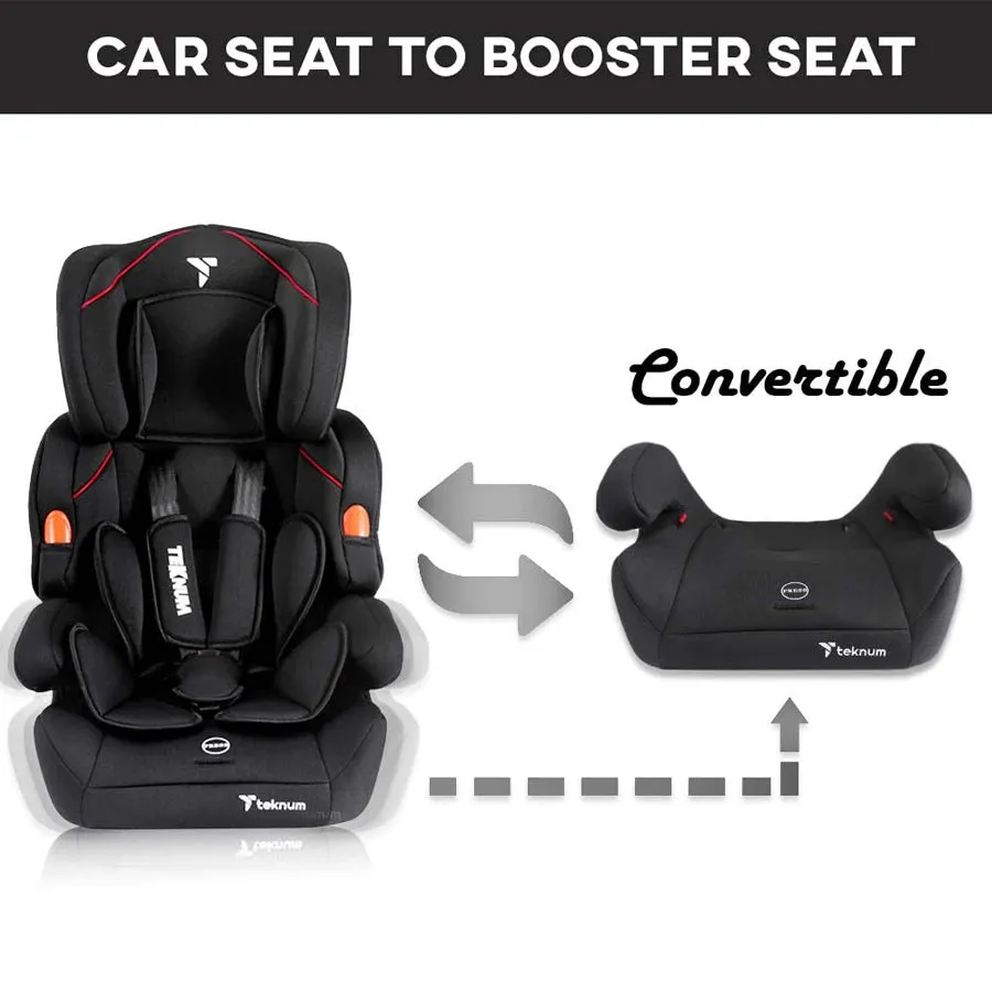 Teknum Nova Car Seat Group 1/2/3 (Black)