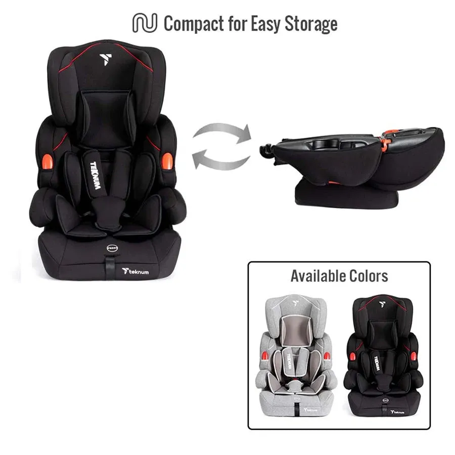 Teknum Nova Car Seat Group 1/2/3 (Black)