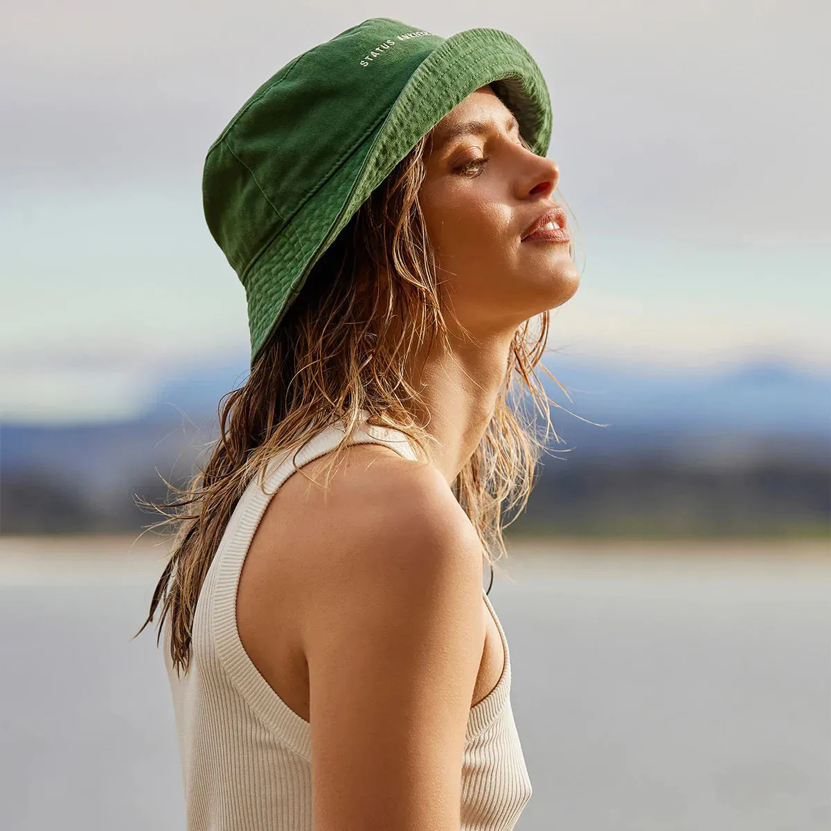 Time To Be Alive Hat in Green